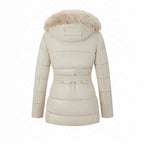 Gesteppte Wickeljacke für Damen - Eliande
