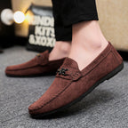 Formelle Herren-Slipper aus Wildleder - Johan