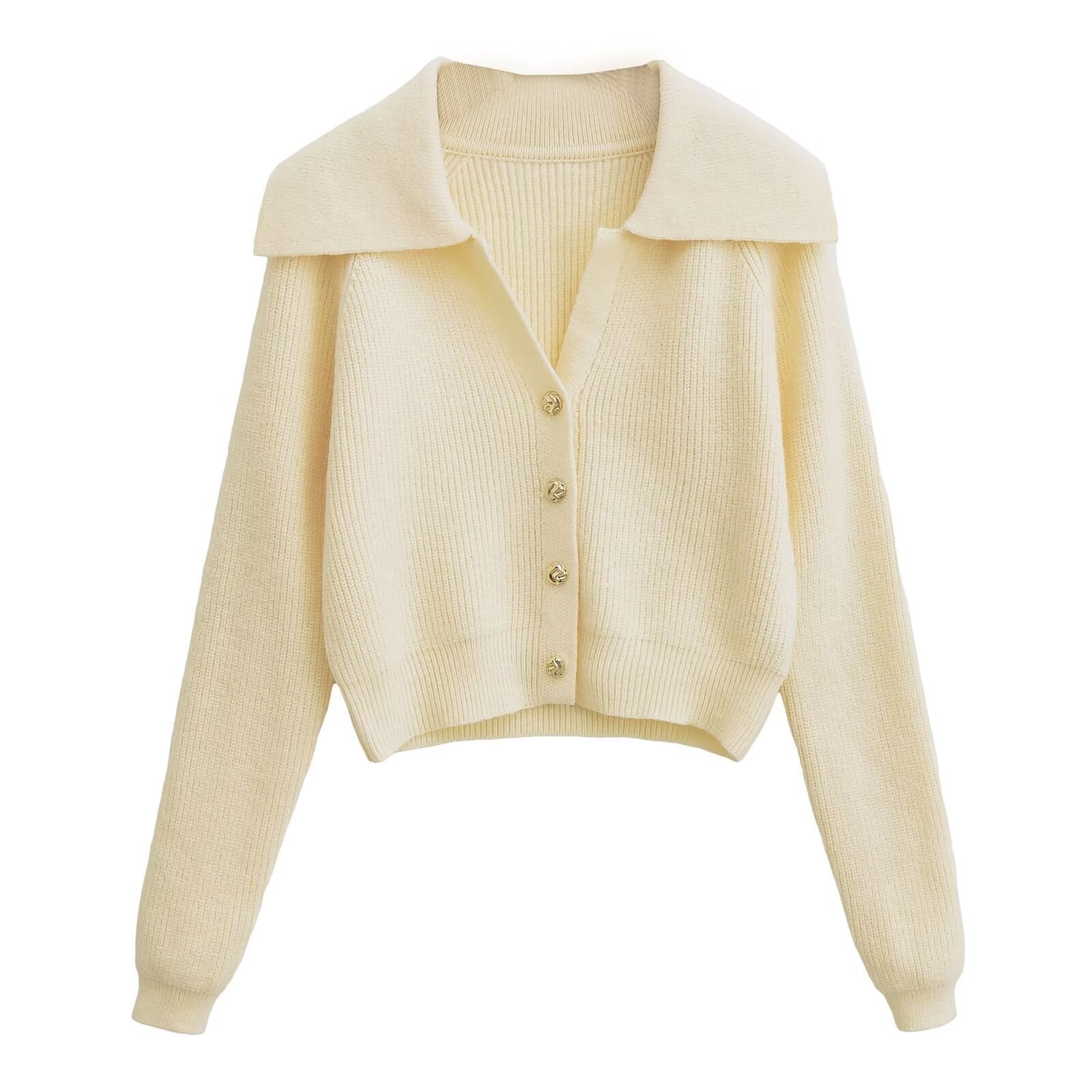 Damen Strickjacke mit Reverskragen - Livia