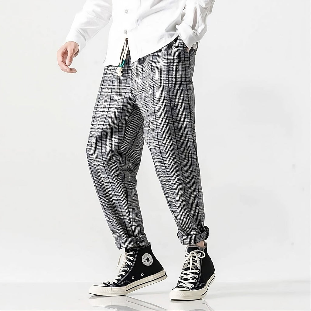 Herrenhose mit Druck - Mau