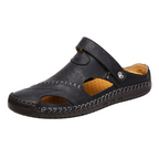 Orthopädische Herrensandalen mit Seitenschlitzen - Bjarke