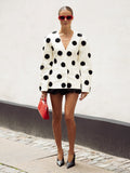 Blazer mit figurbetontem Schnitt und V-Ausschnitt