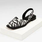 Damen Ballerina Pumps mit Druck - Xarelia