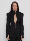 Jacke in Schwarz