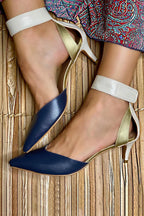Halbhohe Schuhe mit Knöchelriemen für Damen - Velmira