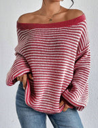 Lässiger Damen-Strickpullover - Signe