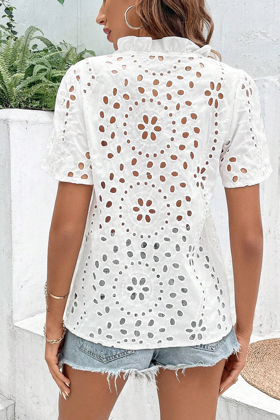 Aurora Bluse Damen – Elegant und Bequem