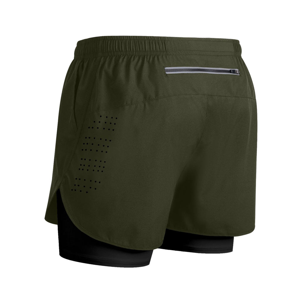 Dry Fit Sportshorts mit doppelter Innenschicht - Bjarn