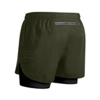 Dry Fit Sportshorts mit doppelter Innenschicht - Bjarn
