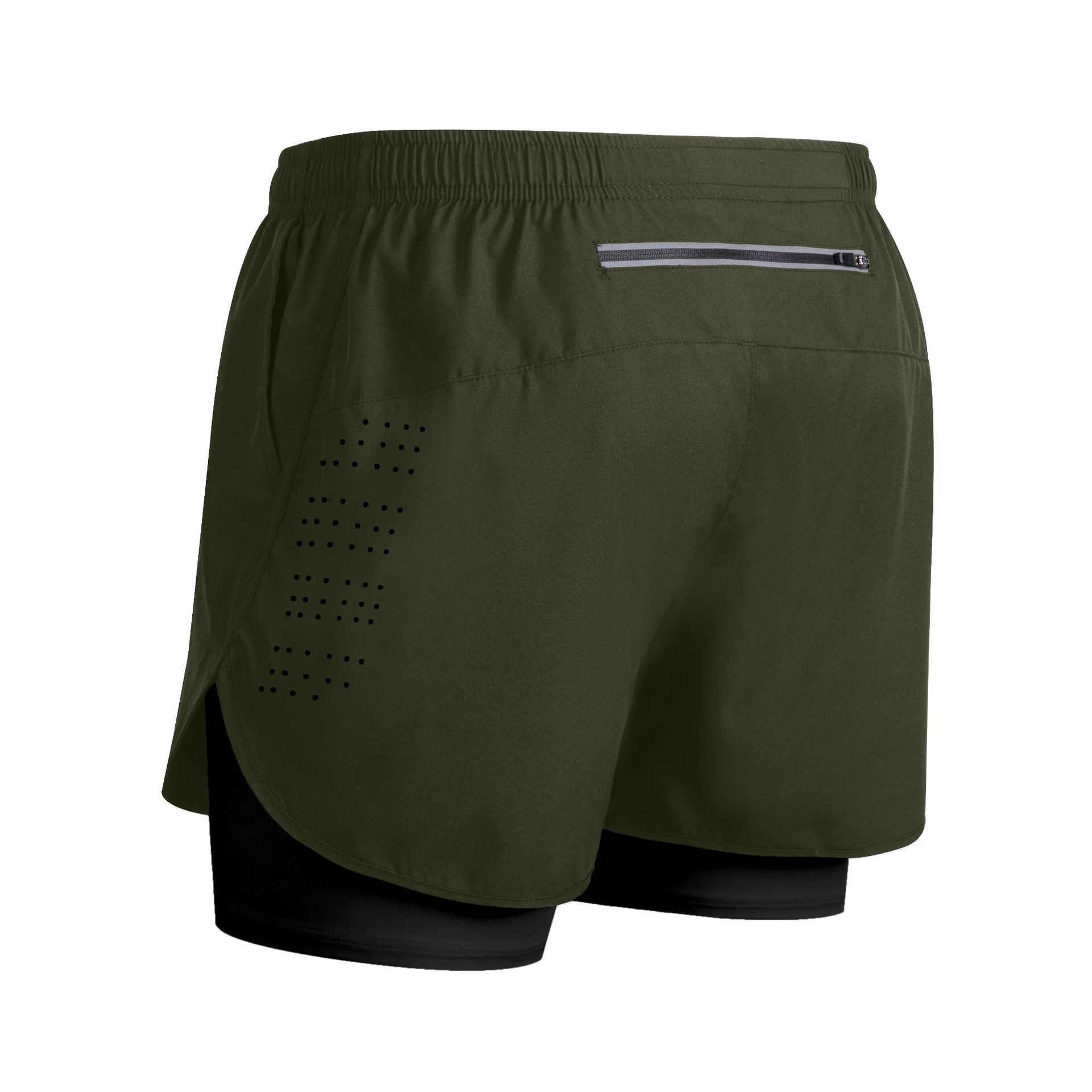 Dry Fit Sportshorts mit doppelter Innenschicht - Bjarn