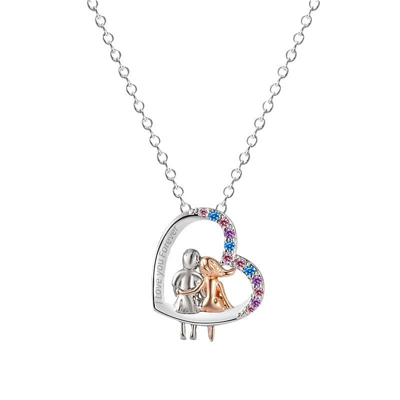 Damenschmuck Halskette symbolisches Herz