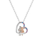 Damenschmuck Halskette symbolisches Herz