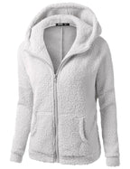 Fleecejacke mit Kapuze - Rachel