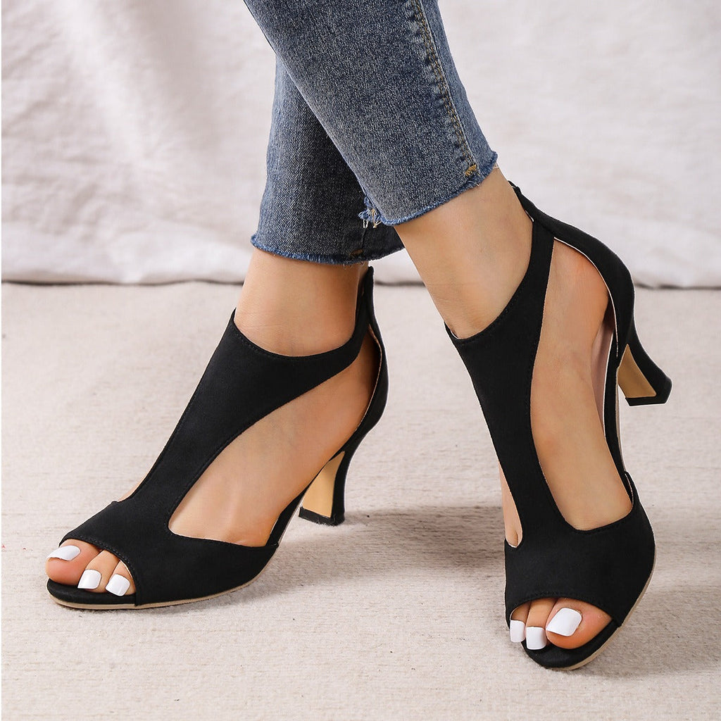 AYDAN - Orthopädische Leder-High-Heels