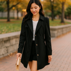 Klassischer Trenchcoat für Damen, eleganter Schnitt - Larissa