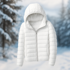 Leichte Steppjacke mit vielseitiger Kapuze - Nora