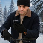 Taktile Unisex-Winterhandschuhe aus flexiblem Material - Eamon