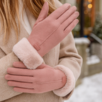 Gefütterte Damen Winterhandschuhe Soft Finish - Lykke