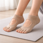 Pilates-Socken mit Fünf-Zehen-Schnitt - Elvarya