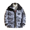 Bedruckte Steppjacke - Mauro