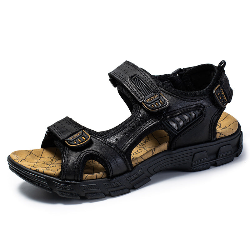 Orthopädische Herren-Sandalen im Retro-Stil - Philip