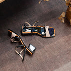 Antania - Sandalen mit Blockabsatz und offener Spitze