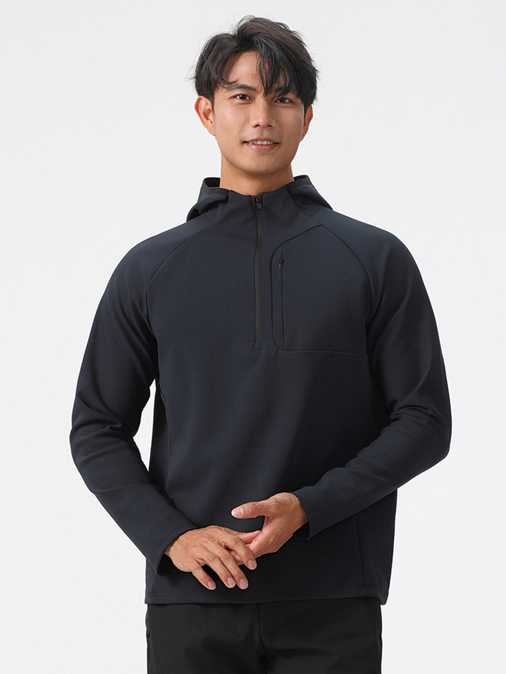 DynamicStride Hoodie mit Kapuze und Reißverschluss