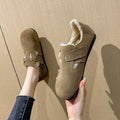 Clog-Schuhe für Frauen mit Plüschfutter - Yadhi