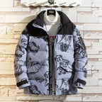 Bedruckte Steppjacke - Mauro