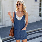 Amelia - Denim-Kleid mit Taschen