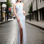 Giulia - Eleganter Pailletten Abendkleid