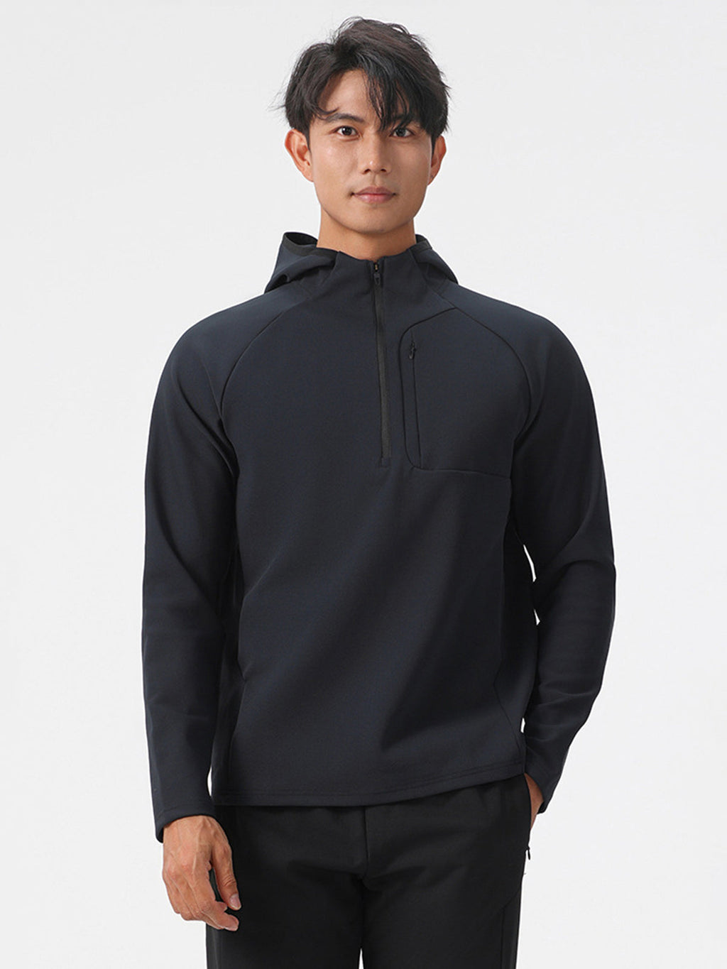 DynamicStride Hoodie mit Kapuze und Reißverschluss