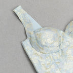 Hilary - Frauen Kleid Blume ärmellos