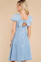 Inés - Denim-Kleid