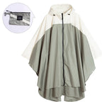 Tragbarer wasserdichter Unisex-Poncho mit Kapuze