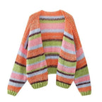 Damen Strickjacke mit V-Ausschnitt - Seldra