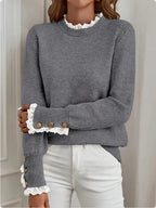 Pullover für Frauen im Strickstil - Yllena