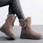 Winterstiefeletten mit Wildledereffekt - Kaelis