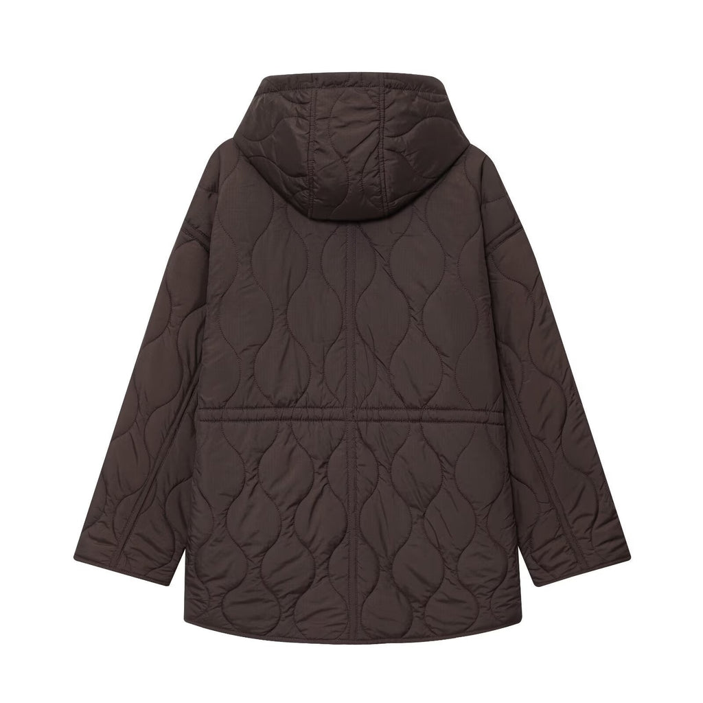 Damen Steppmantel mit funktionellem Frontverschluss - Bonny
