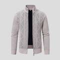 Maxx - Stilvolle gemusterte Strickjacke für Männer
