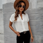 Elsbeth - Schicke Bluse mit V-Ausschnitt für Frauen
