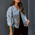 Stella - Trendige Jacke mit Leopardenmuster