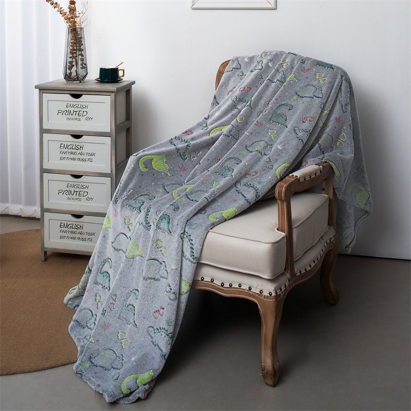 Dinosaurier Flanell-Kinderdecke