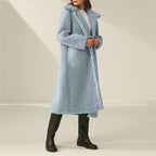 Langer Damenmantel aus Fleece - Ysandre
