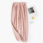 Weiche Damen-Fleece-Hose in lockerer Passform - Elny