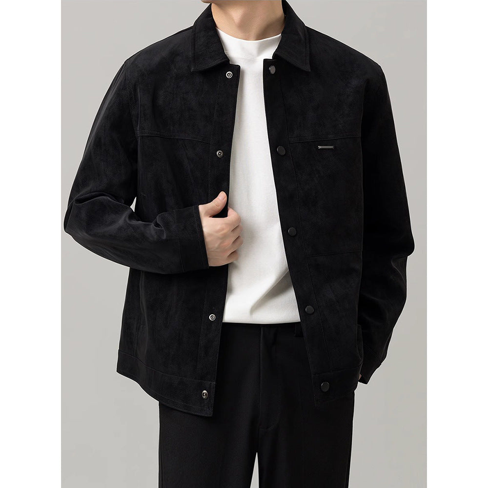 Herrenjacke in Wildlederoptik - Veyran