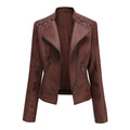 Lederjacke aus gewaschenem Lammleder