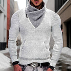 Darius - Hochwertiger Wollpullover mit Schalkragen