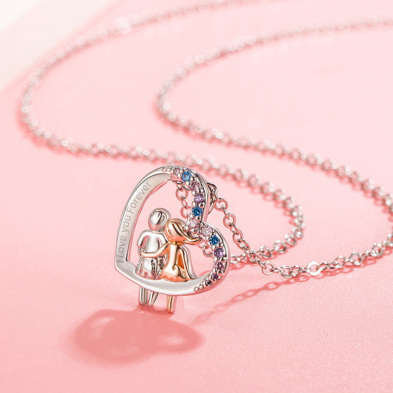 Damenschmuck Halskette symbolisches Herz