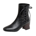 Vintage-Schnürstiefeletten - Nova